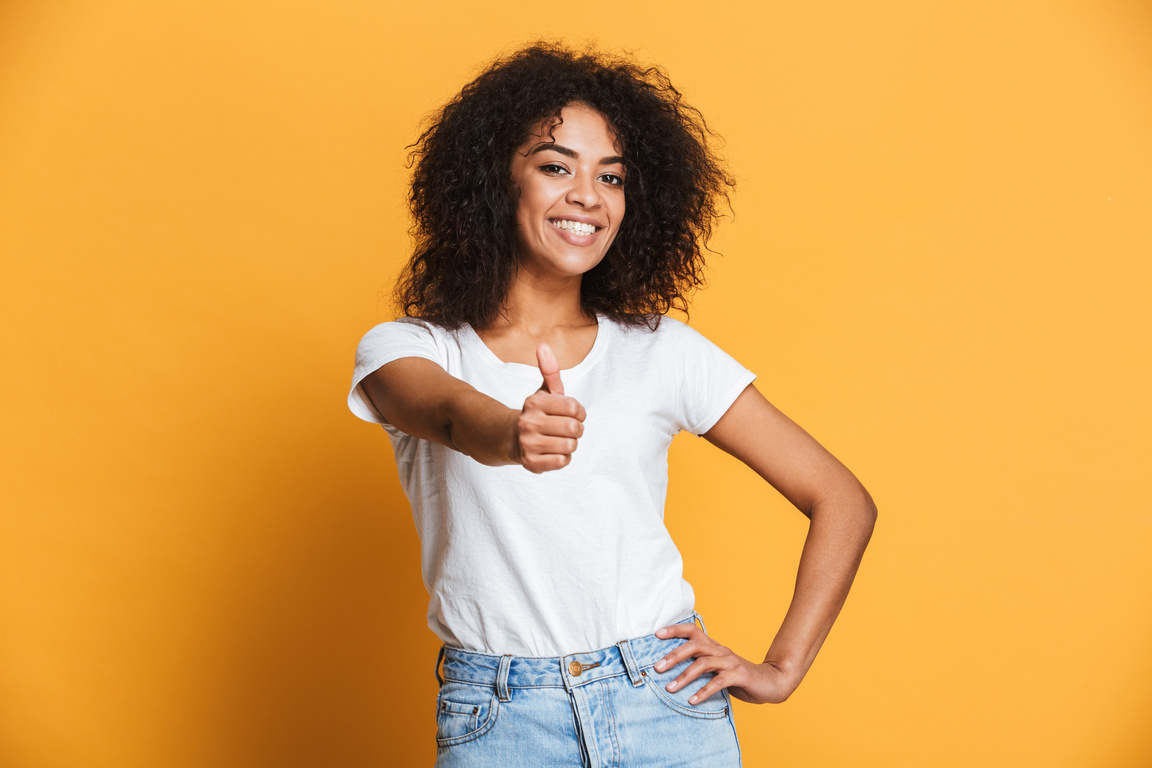 Portrait of a Confident Young African Woman